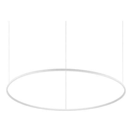 Ideal Lux - Viseći LED luster na sajli ORACLE SLIM LED/83W/230V 3000K CRI 90, prečnika 150 cm, bela