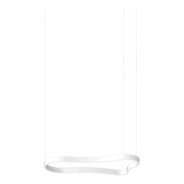 Ideal Lux - LED luster na sajli WAVES LED/37W/230V CRI 90 bela