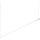 Ideal Lux - LED Luster na sajli YOKO LED/17W/230V CRI 90 bela