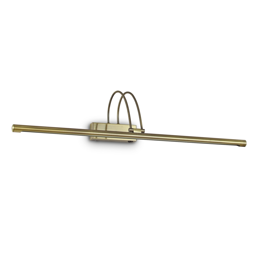 Ideal Lux - LED osvetljenje za slike BOW LED/8W/230V 76 cm CRI 90 mesing