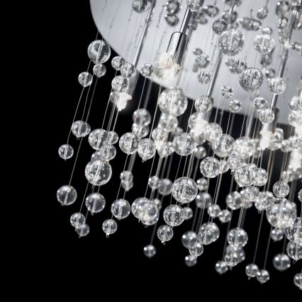 Ideal Lux - LED stropno svetlo NEVE 8xG9/3W/230V fi 40,5 cm sjajni hrom