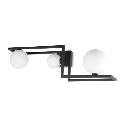 Ideal Lux - LED plafonski luster ANGOLO 3xG9/3W/230V crni
