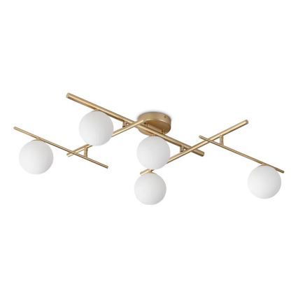 Ideal Lux - LED plafonski luster ATLAS 5xG9/3W/230V zlatna
