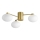 Ideal Lux - LED plafonski luster HERMES 3xG9/3W/230V prečnik 60 cm zlatna