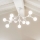 Ideal Lux - LED plafonski luster NODINO 9xG9/3W/230V bela