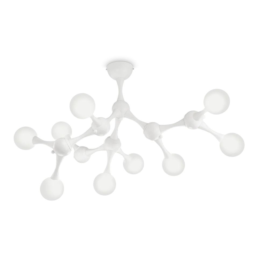 Ideal Lux - LED plafonski luster NODINO 9xG9/3W/230V bela