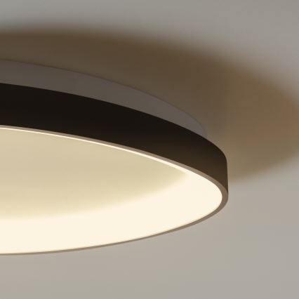 Ideal Lux - LED plafonsko svetlo GEMINI LED/42W/230V prečnik 81 cm CRI 90 crno