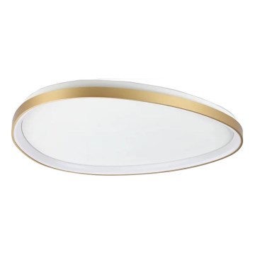 Ideal Lux - LED plafonsko svetlo GEMINI LED/42W/230V prečnik 81 cm CRI 90 zlatna