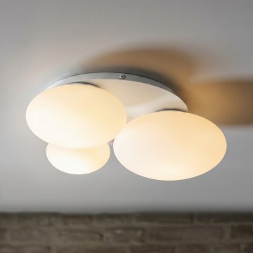 Ideal Lux - LED plafonsko svetlo NINFEA 3xGX53/9W/230V belo