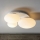 Ideal Lux - LED plafonsko svetlo NINFEA 3xGX53/9W/230V belo