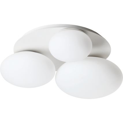 Ideal Lux - LED plafonsko svetlo NINFEA 3xGX53/9W/230V belo