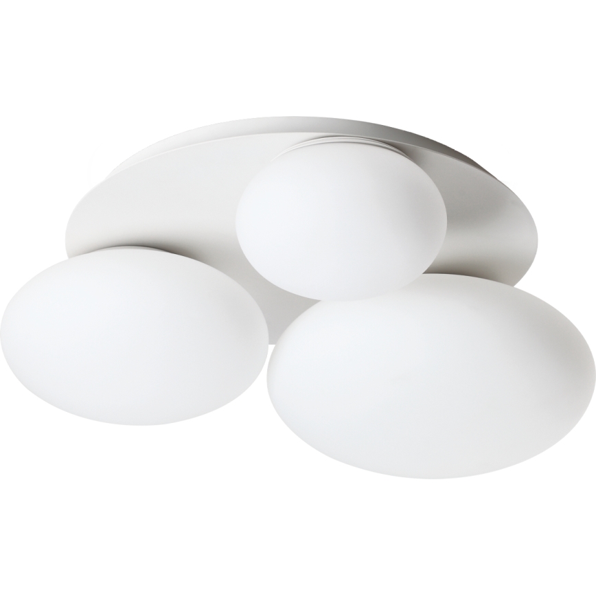 Ideal Lux - LED plafonsko svetlo NINFEA 3xGX53/9W/230V belo