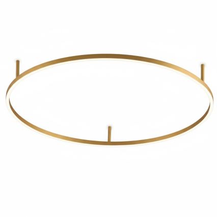 Ideal Lux - LED plafonsko svetlo ORACLE SLIM LED/37W/230V 3000K CRI 90 Ø 70 cm zlatno