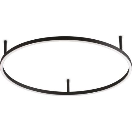 Ideal Lux - LED plafonska svetiljka ORACLE SLIM LED/37W/230V 4000K CRI 90 prečnik 70 cm crna