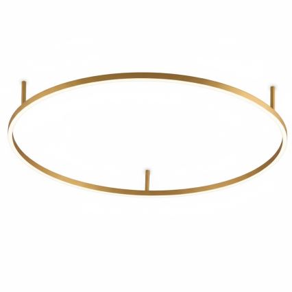 Ideal Lux - LED plafonsko svetlo ORACLE SLIM LED/53W/230V 4000K CRI 90 prečnik 90 cm zlatno