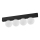 Ideal Lux - LED plafonsko svetlo PING PONG 4xLED/3W/230V CRI 90 crna
