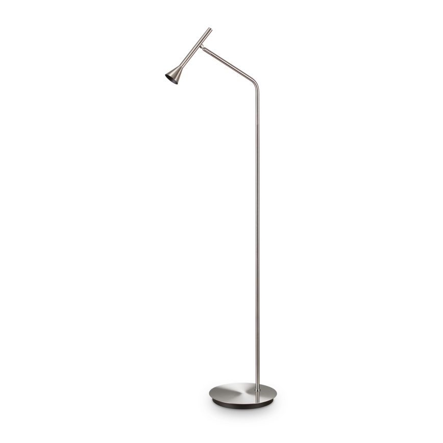Ideal Lux - LED podna lampa DIESIS LED/4,5W/230V CRI 95 mat hrom