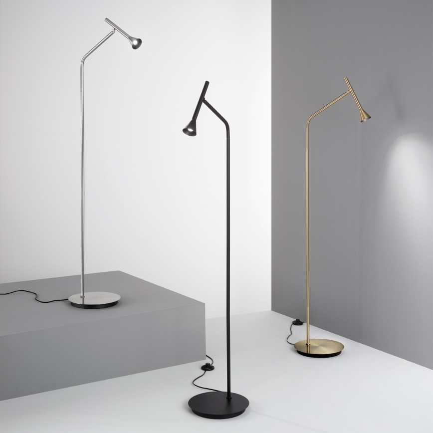 Ideal Lux - LED podna lampa DIESIS LED/4,5W/230V CRI 95 mat hrom