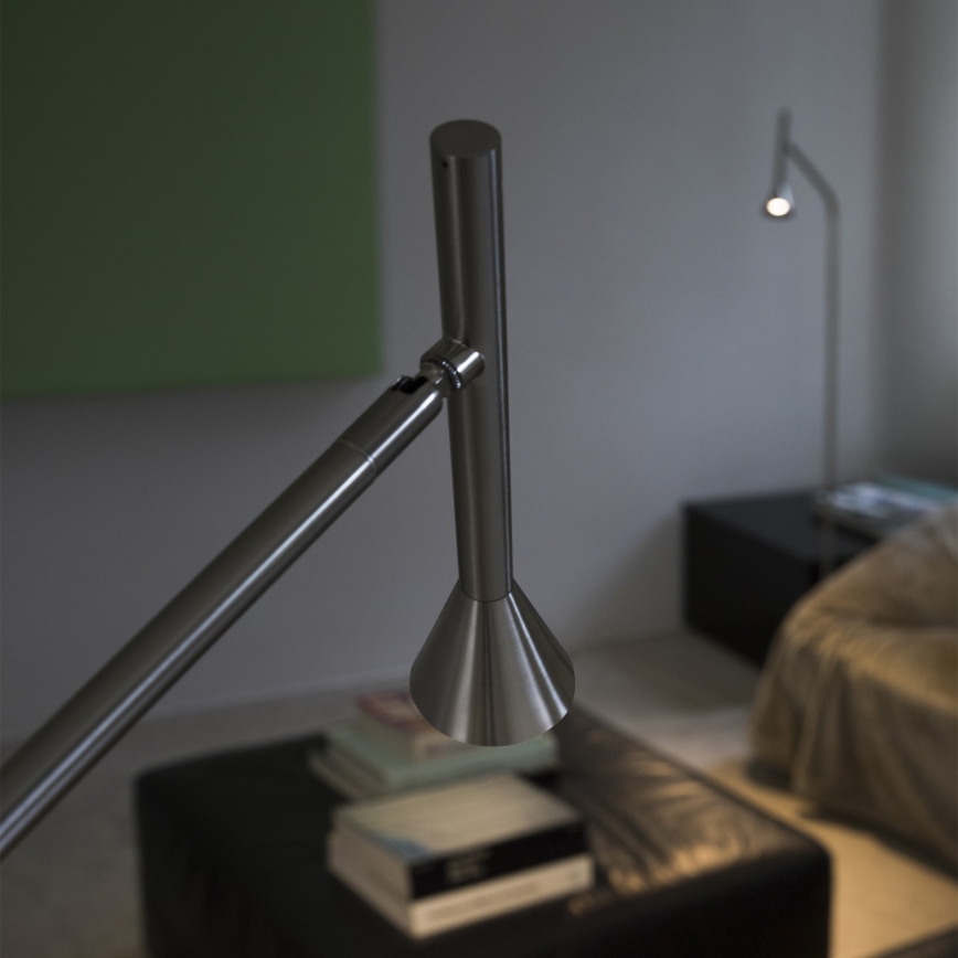 Ideal Lux - LED podna lampa DIESIS LED/4,5W/230V CRI 95 mat hrom