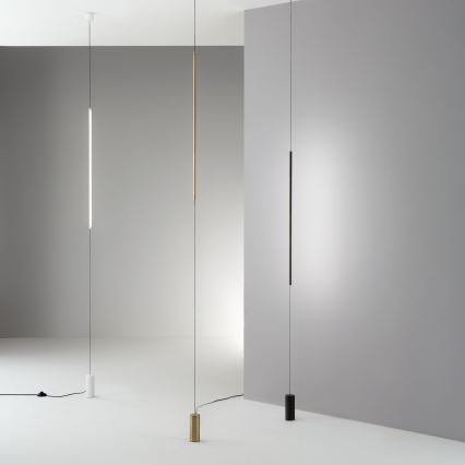 Ideal Lux - LED podna lampa FILO LED/14W/230V 3000K CRI 90 crna