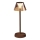 Ideal Lux - LED prigušiva dodirna lampa LOLITA LED/2,8W/5V 2200 mAh IP54 braon