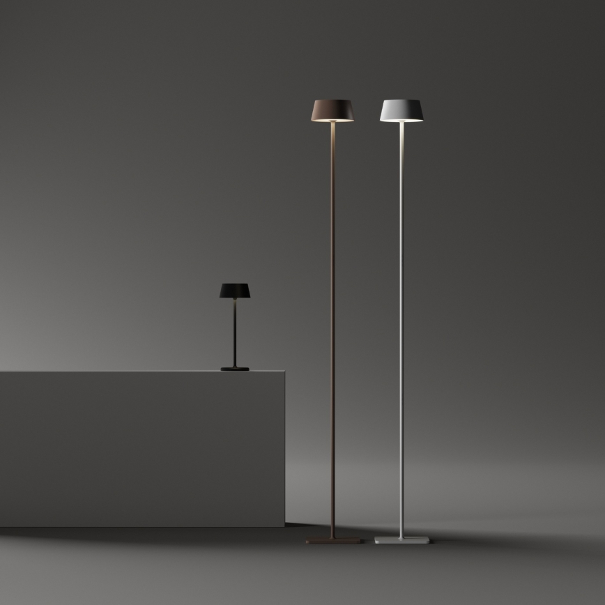 Ideal Lux - PURE LED prigušiva spoljašnja lampa na dodir LED/1,5W/3,7V 2200 mAh CRI 90 IP54 braon