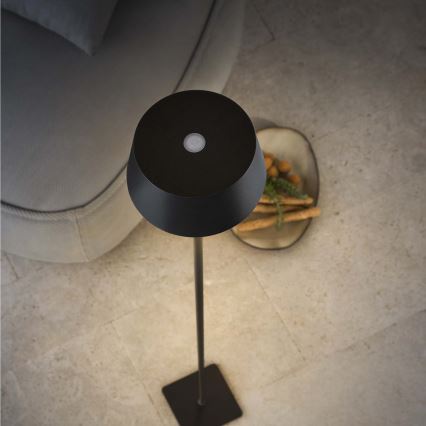 Ideal Lux - LED prigušiva dodirna spoljašnja lampa PURE LED/1,5W/3,7V 2200 mAh CRI 90 IP54 crna