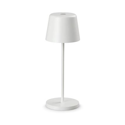 Ideal Lux - LED prigušiva dodirna spoljašnja stona lampa CUTE LED/2,5W/3,7V 3000 mAh USB 2200-2700K IP65 bela