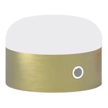 Ideal Lux - LED prigušiva dodirna stona lampa MIGNON LED/5W/5V 1500 mAh prečnik 10 cm CRI 90 mesing