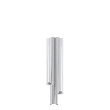 Ideal Lux - LED prigušiva luster na sajli DORICA 3xLED/9W/230V CRI 90 prečnik 9,5 cm bela