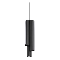 Ideal Lux - LED prigušiva luster na sajli DORICA 3xLED/9W/230V CRI 90 prečnik 9,5 cm crna