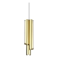Ideal Lux - LED prigušiva luster na sajli DORICA 3xLED/9W/230V CRI 90 prečnik 9,5 cm mesing