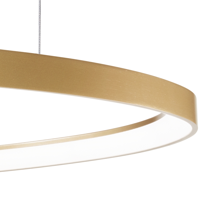 Ideal Lux - LED prigušiva luster na sajli GEMINI LED/48W/230V prečnik 61 cm CRI 90 zlatna