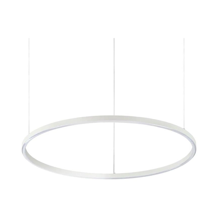 Ideal Lux - LED prigušiva luster na sajli ORACLE SLIM LED/40W/230V 4000K prečnik 70 cm CRI 90 bela