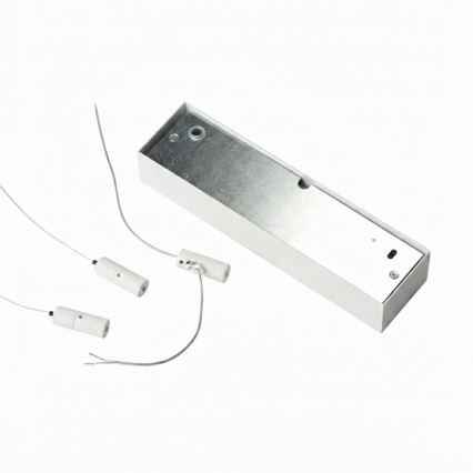 Ideal Lux - LED prigušiva luster na sajli ORACLE SLIM LED/42W/230V 4000K prečnik 90 cm CRI 90 bela