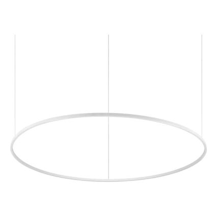 Ideal Lux - LED prigušiva luster na sajli ORACLE SLIM LED/83W/230V 4000K pr. 150 cm CRI 90 bela