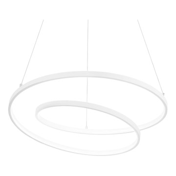Ideal Lux - LED prigušiva luster na sajli OZ LED/55W/230V, prečnik 80 cm, CRI 90, bela