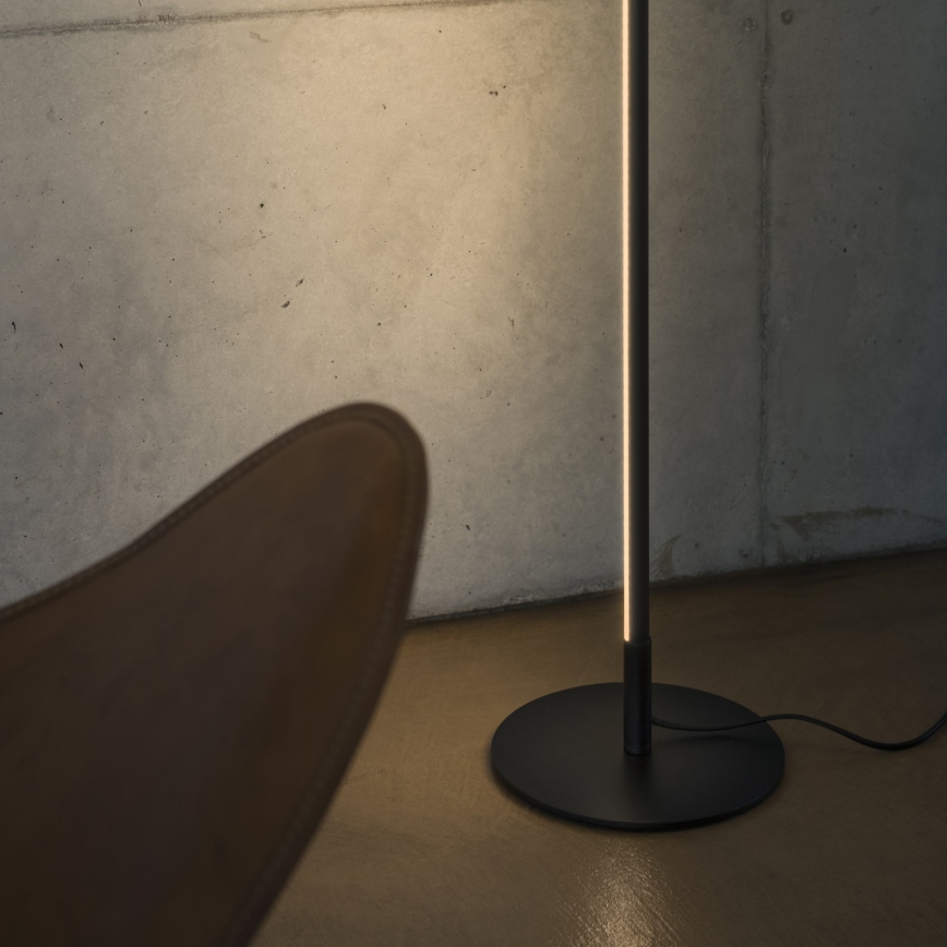 Ideal Lux - LED prigušiva stajaća lampa YOKO LED/16W/230V CRI 90 crna