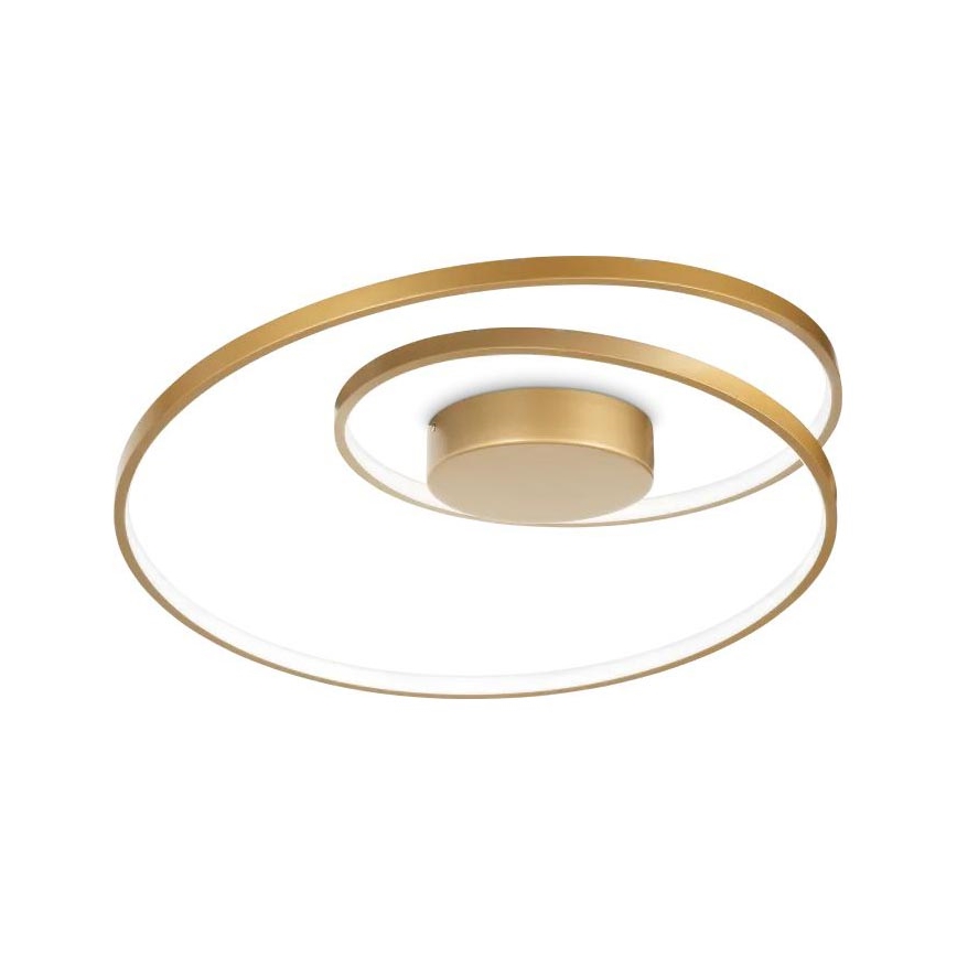 Ideal Lux - LED prigušiva stropna lampa OZ LED/48W/230V prečnika 60 cm CRI 90 zlatna