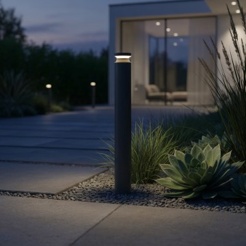 Ideal Lux - LED spoljašnja lampa BOEING LED/14W/230V 100 cm CRI 90 IP65 crna