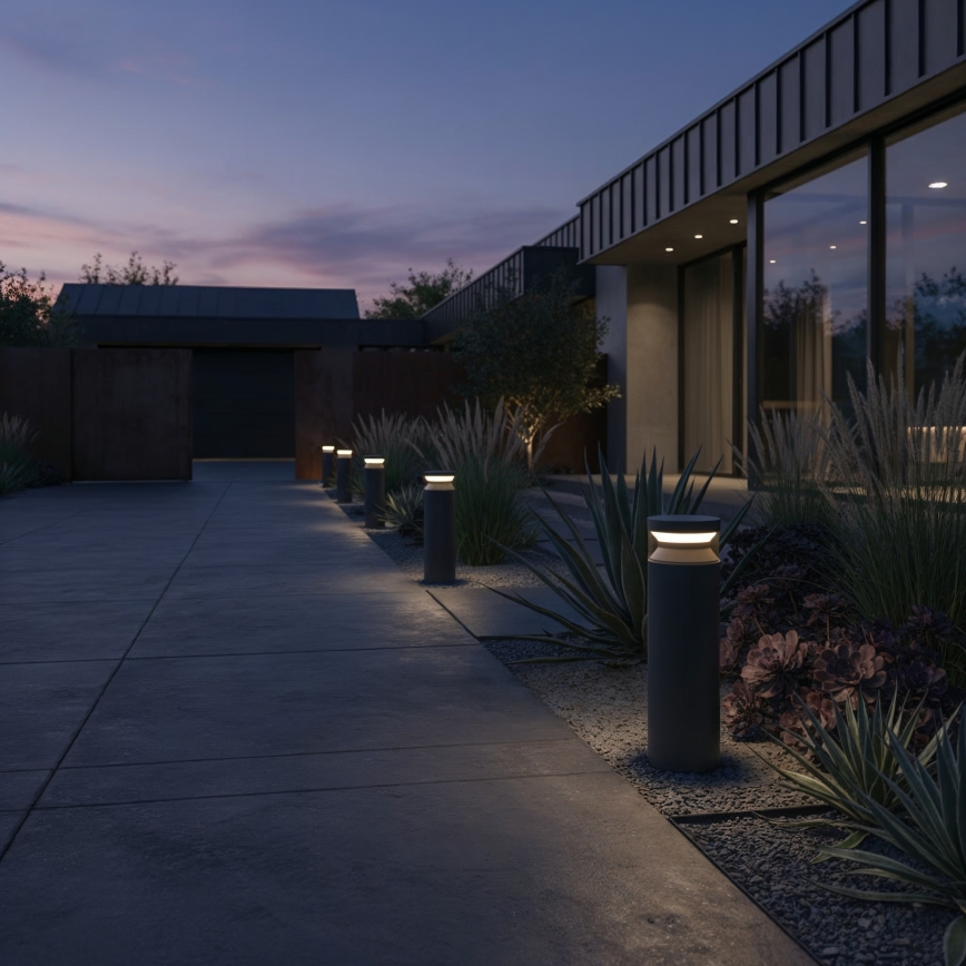 Ideal Lux - LED spoljašnja lampa BOEING LED/14W/230V 40 cm CRI 90 IP65 crna