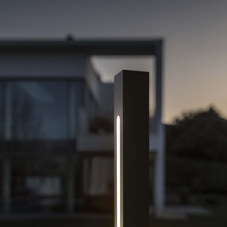Ideal Lux - LED spoljašnja lampa JEDI LED/19W/230V 120 cm CRI 90 IP65 antracit