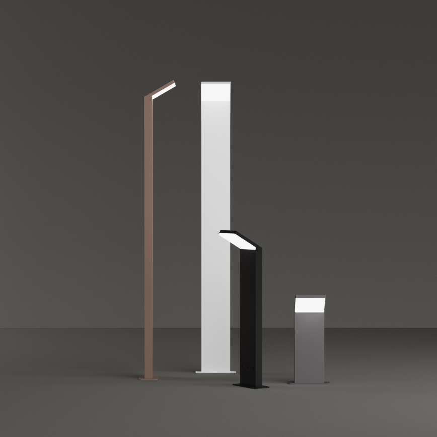 Ideal Lux - LED spoljašnja lampa STYLE LED/8,5W/230V 4000K 50 cm CRI 90 IP54 crna