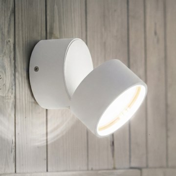 Ideal Lux - LED spoljašnje zidno svetilo OMEGA LED/7W/230V CRI 90 IP54 bela