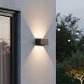 Ideal Lux - LED spoljašnje zidno svetlo ATOM LED/25W/230V CRI 90 IP54 braon