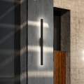 Ideal Lux - LED spoljašnje zidno svetlo LINEA LED/20W/230V CRI 90 104 cm IP54 crna