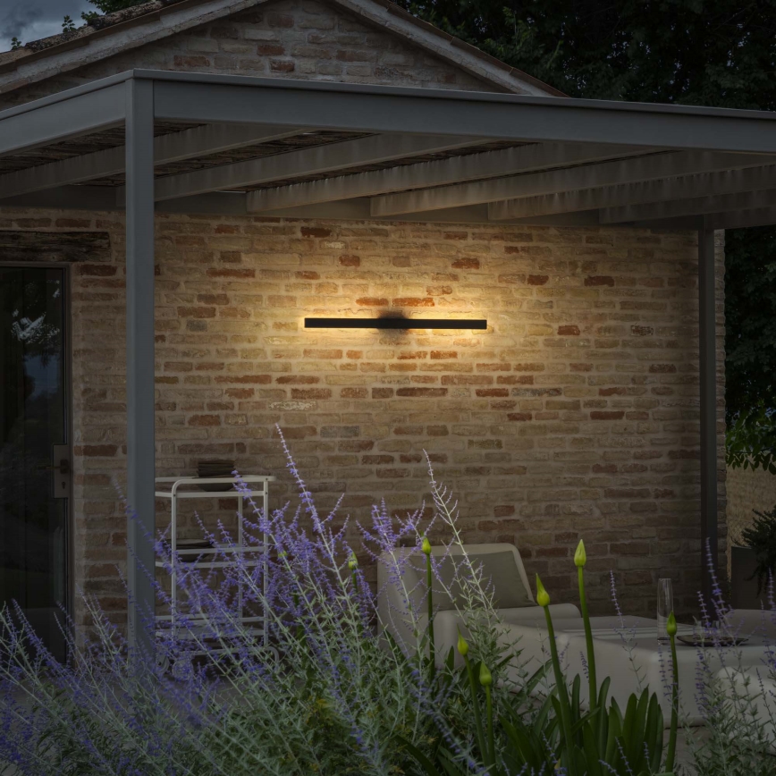 Ideal Lux - LED spoljno zidno svetlo LINEA LED/23W/230V CRI 90 144 cm IP54 crno