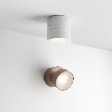 Ideal Lux - LED spoljašnje zidno svetlo OMEGA LED/7W/230V CRI 90 IP54 smeđa