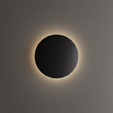 Ideal Lux - LED spoljašnje zidno svetlo PUNTO LED/12W/230V CRI 90 prečnik 24 cm IP54 crna