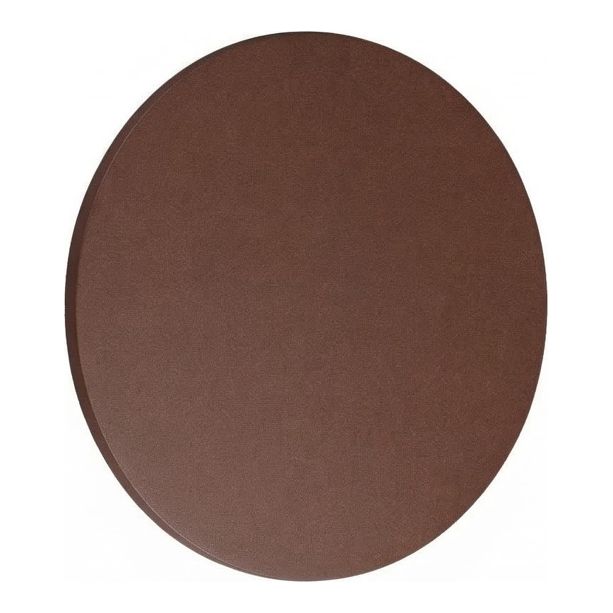 Ideal Lux - LED spoljašnje zidno svetlo PUNTO LED/12W/230V CRI 90 prečnik 24 cm IP54 braon